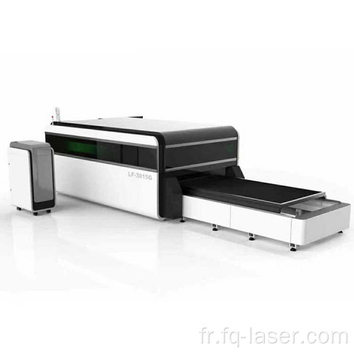 Tuyau de plaque CNC Machine de coupe laser en fibre métallique